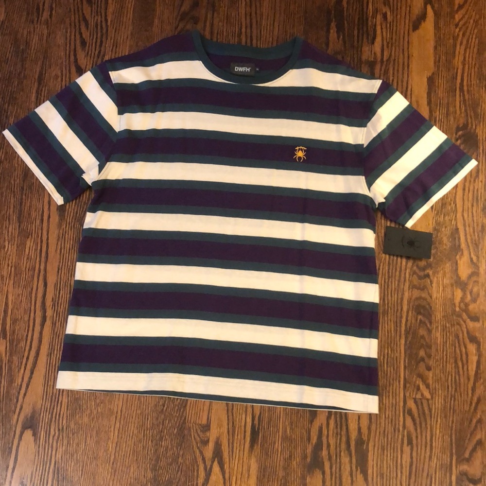 Deathworld Feral Hands Earl Sweatshirt Striped T-Shirt